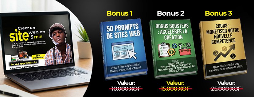 Présentation de la formation et des trois bonus inclus