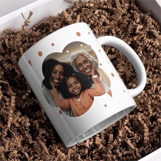 Mockup cadeau personnalisé pour maman