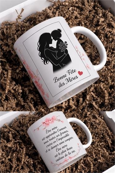 Design de cadeau personnalisé avec message
