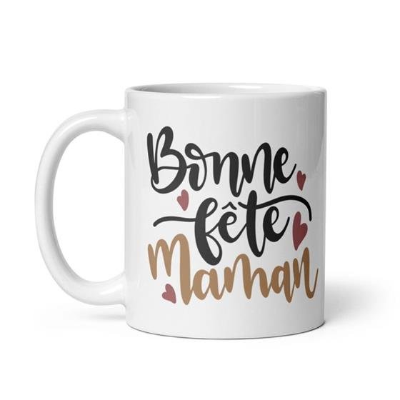 Mug bonne fête maman personnalisé